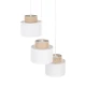 Світильник підвісний TK Lighting DUO E27 білий 2594