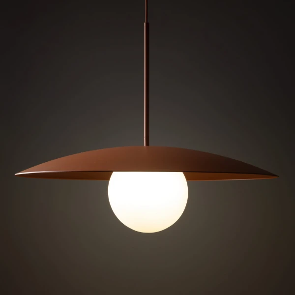 Світильник підвісний TK Lighting SLATE E27 червоний 10911 - Фото 3