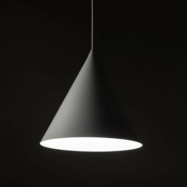 Світильник підвісний TK Lighting CONO E27 білий 10008 - Фото 3