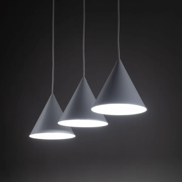 Світильник підвісний TK Lighting CONO E27 білий 10011 - Фото 7
