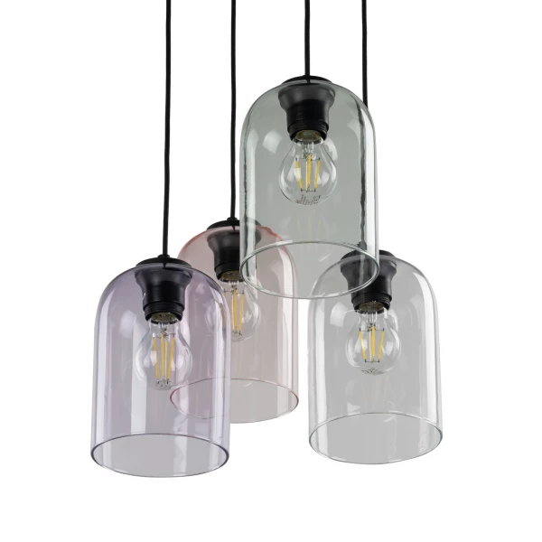 Світильник підвісний TK Lighting MOLLY E27 чорний 10301 - Фото 5