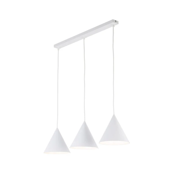 Світильник підвісний TK Lighting CONO E27 білий 10011 - Фото 6