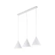 Світильник підвісний TK Lighting CONO E27 білий 10011