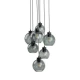 Світильник підвісний TK Lighting CUBUS E27 чорний 10207