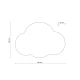Дитячий світильник TK Lighting CLOUD G9 бежевий 5886