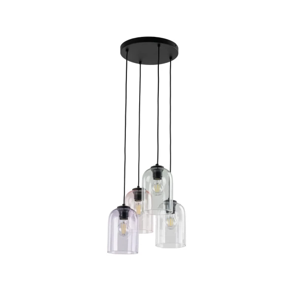 Світильник підвісний TK Lighting MOLLY E27 чорний 10301 - Фото 1