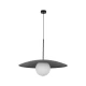 Світильник підвісний TK Lighting SLATE E27 чорний 10637