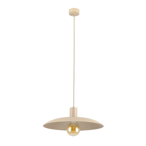Світильник підвісний TK Lighting ASTRA E27 бежевий 10711 - Фото 1