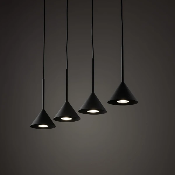 Світильник підвісний TK Lighting CONO GU10 чорний 10305 - Фото 4