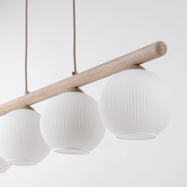 Світильник підвісний TK Lighting VIRLO E14 коричневий 11080 - Фото 3