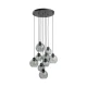 Світильник підвісний TK Lighting CUBUS E27 чорний 10208