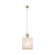 Світильник підвісний TK Lighting AMURA E27 бежевий 11437