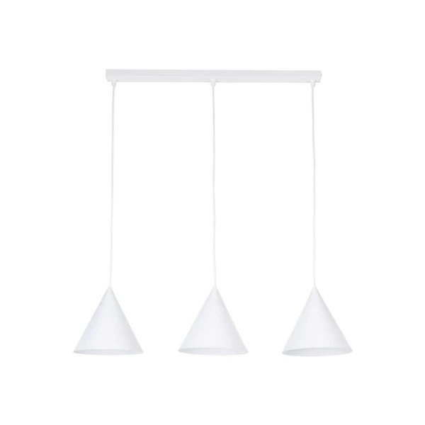 Світильник підвісний TK Lighting CONO E27 білий 10011 - Фото 8
