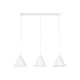 Світильник підвісний TK Lighting CONO E27 білий 10011