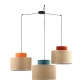 Світильник підвісний TK Lighting DUO E27 чорний 1543