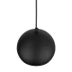 Світильник підвісний TK Lighting ZOE E27 чорний 10167
