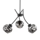 Світильник підвісний TK Lighting ZULIA E27 чорний 5748