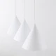 Світильник підвісний TK Lighting CONO E27 білий 10011