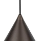 Світильник підвісний TK Lighting CONO E27 коричневий 10038
