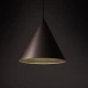 Світильник підвісний TK Lighting CONO E27 коричневий 10038