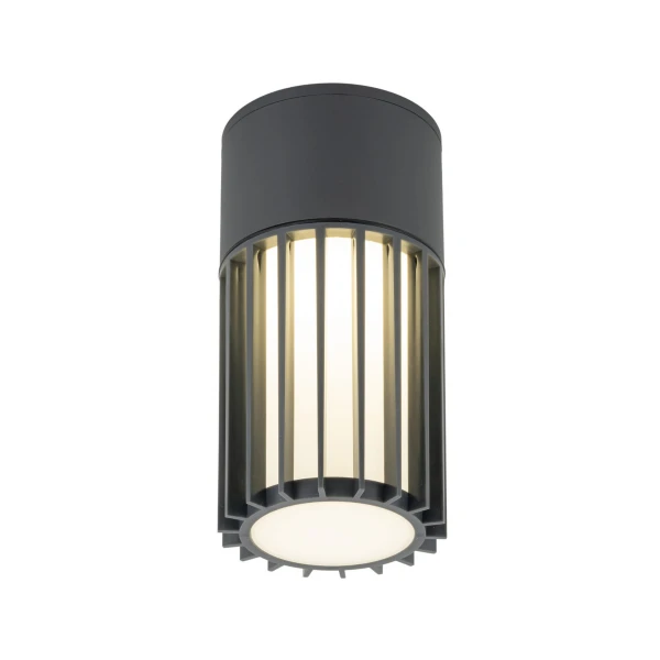 Світильник фасадний TK Lighting RIBO E27 сірий 11508 - Фото 6