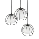 Світильник підвісний TK Lighting BENIAMIN G9 чорний 4812
