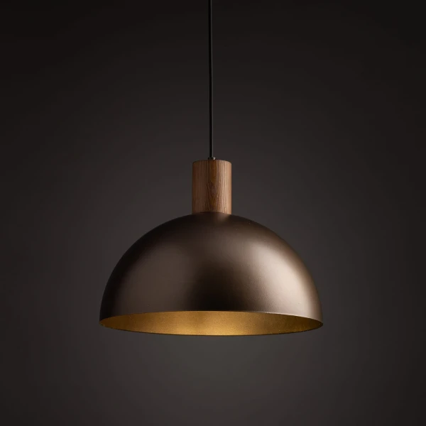 Стельовий світильник TK Lighting OSLO E27 коричневий 4508 - Фото 4