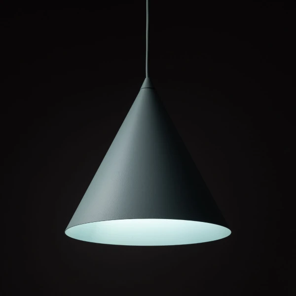 Світильник підвісний TK Lighting CONO E27 зелений 6651 - Фото 3