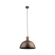 Стельовий світильник TK Lighting OSLO E27 коричневий 4508