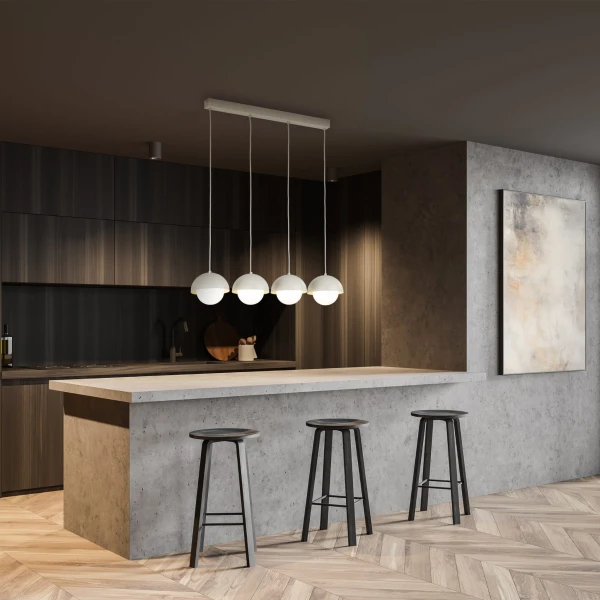 Світильник підвісний TK Lighting BONO G9 бежевий 10213 - Фото 3