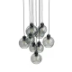 Світильник підвісний TK Lighting CUBUS E27 чорний 10208