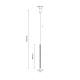 Світильник підвісний TK Lighting FERRO G9 бежевий 11423
