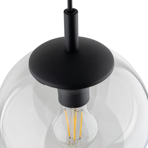 Світильник підвісний TK Lighting ESME E27 чорний 3267 - Фото 4