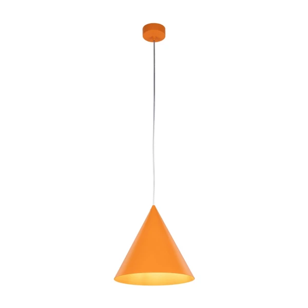 Світильник підвісний TK Lighting CONO E27 помаранчевий 10064 - Фото 6