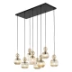 Світильник підвісний TK Lighting SOPHIA E14 чорний 11045