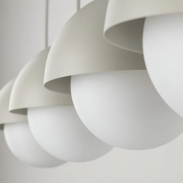 Світильник підвісний TK Lighting BONO G9 бежевий 10213 - Фото 6