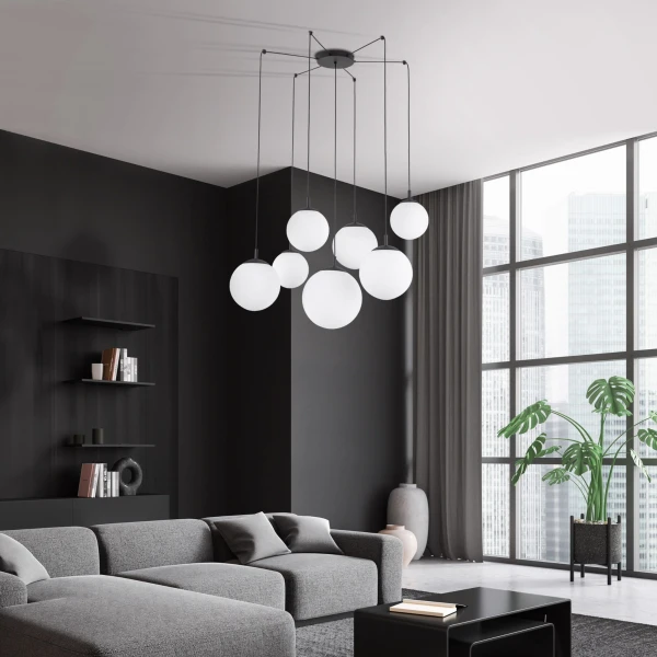 Світильник підвісний TK Lighting ESME E27 чорний 4794 - Фото 3