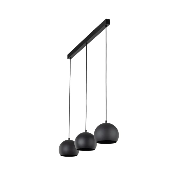 Світильник підвісний TK Lighting ZOE E27 чорний 10169 - Фото 6