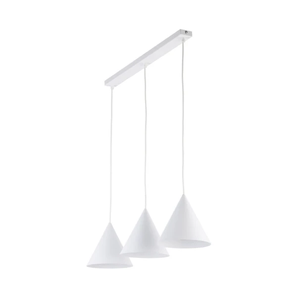 Світильник підвісний TK Lighting CONO E27 білий 10011 - Фото 5