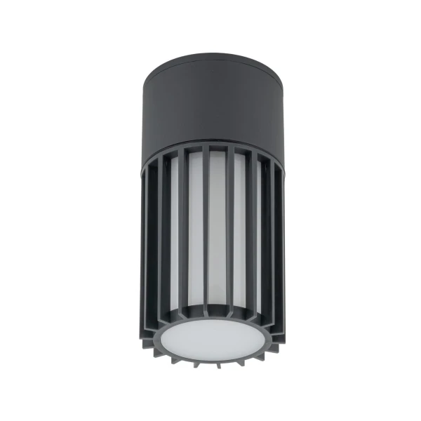 Світильник фасадний TK Lighting RIBO E27 сірий 11508 - Фото 1