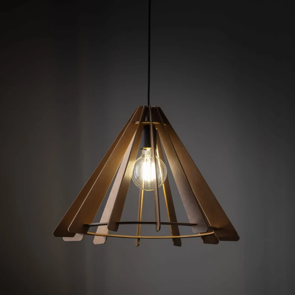 Світильник підвісний TK Lighting ERIS E27 чорний 6586 - Фото 4