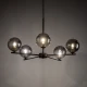 Світильник підвісний TK Lighting LARA E27 чорний 5728