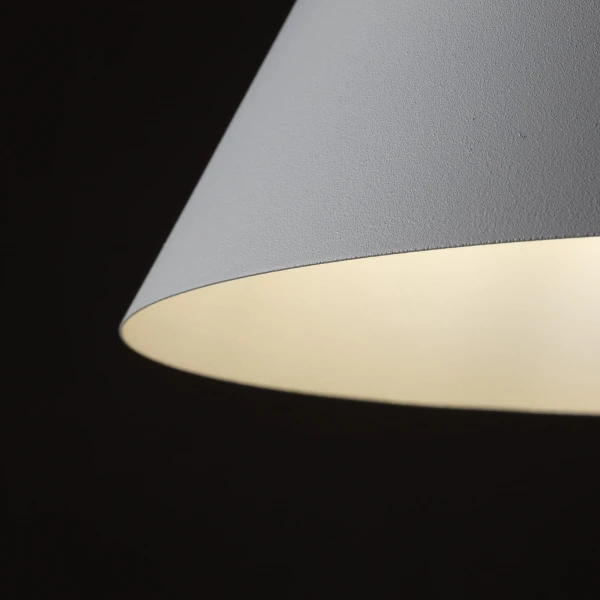 Світильник підвісний TK Lighting CONO E27 білий 10008 - Фото 4