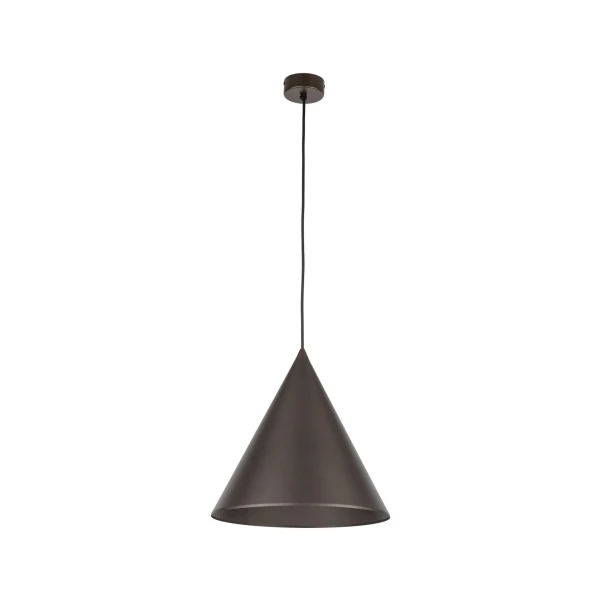 Світильник підвісний TK Lighting CONO E27 коричневий 10038 - Фото 1