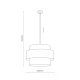 Світильник підвісний TK Lighting TRIO E27 чорний 2783