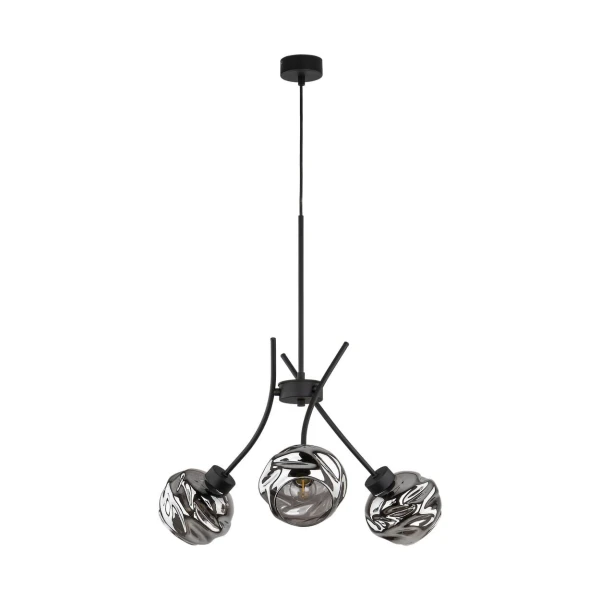 Світильник підвісний TK Lighting ZULIA E27 чорний 5748 - Фото 6