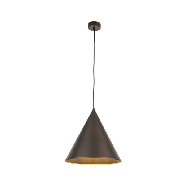 Світильник підвісний TK Lighting CONO E27 коричневий 10038 - Фото 7