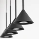 Світильник підвісний TK Lighting CONO GU10 чорний 10305