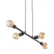 Світильник підвісний TK Lighting PORTO E27 чорний 4836