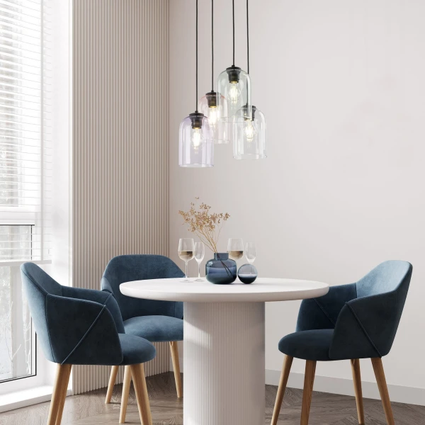 Світильник підвісний TK Lighting MOLLY E27 чорний 10301 - Фото 3